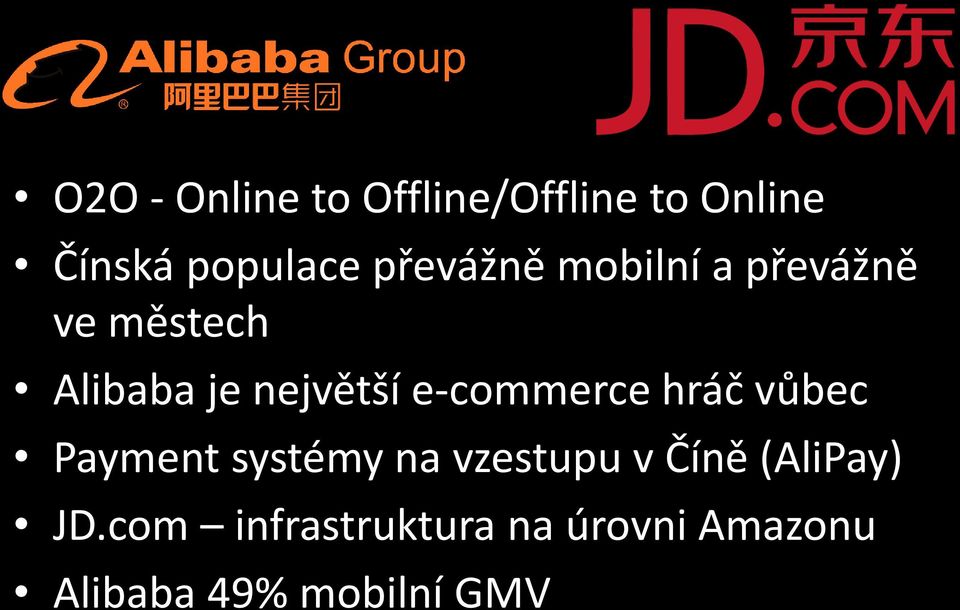 e-commerce hráč vůbec Payment systémy na vzestupu v Číně