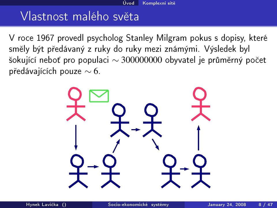 Výsledek byl ²okující nebo pro populaci 300000000 obyvatel je pr m rný po et p