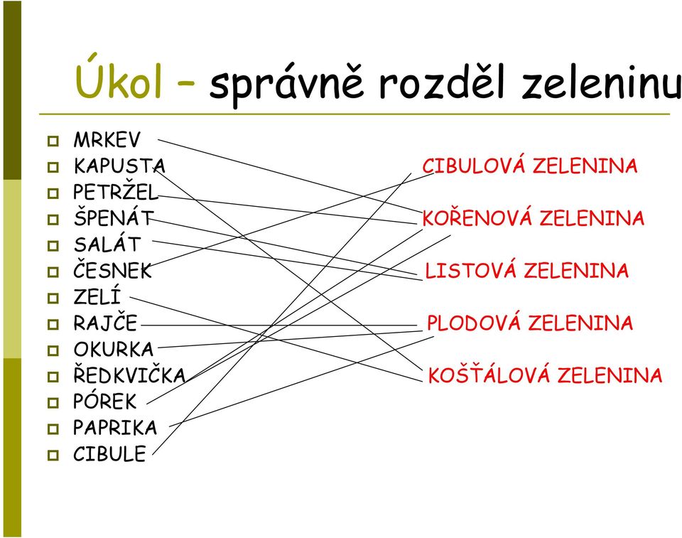 PÓREK PAPRIKA CIBULE CIBULOVÁ ZELENINA KOŘENOVÁ