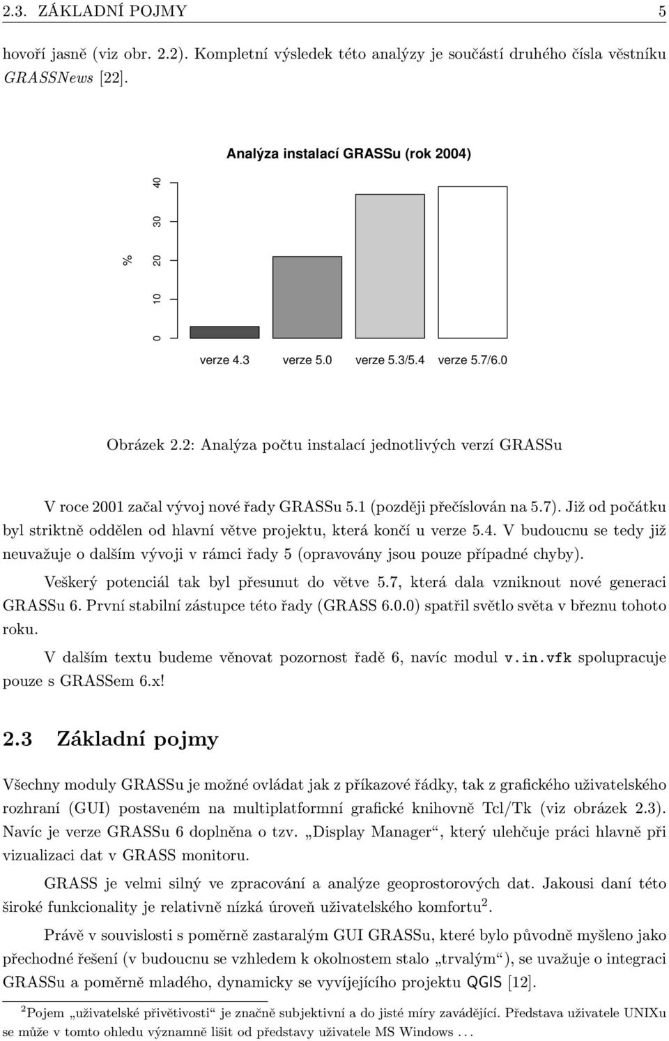 Jižodpočátku bylstriktněoddělenodhlavnívětveprojektu,kterákončíuverze5.4.vbudoucnusetedyjiž neuvažuje o dalším vývoji v rámci řady 5(opravovány jsou pouze případné chyby).