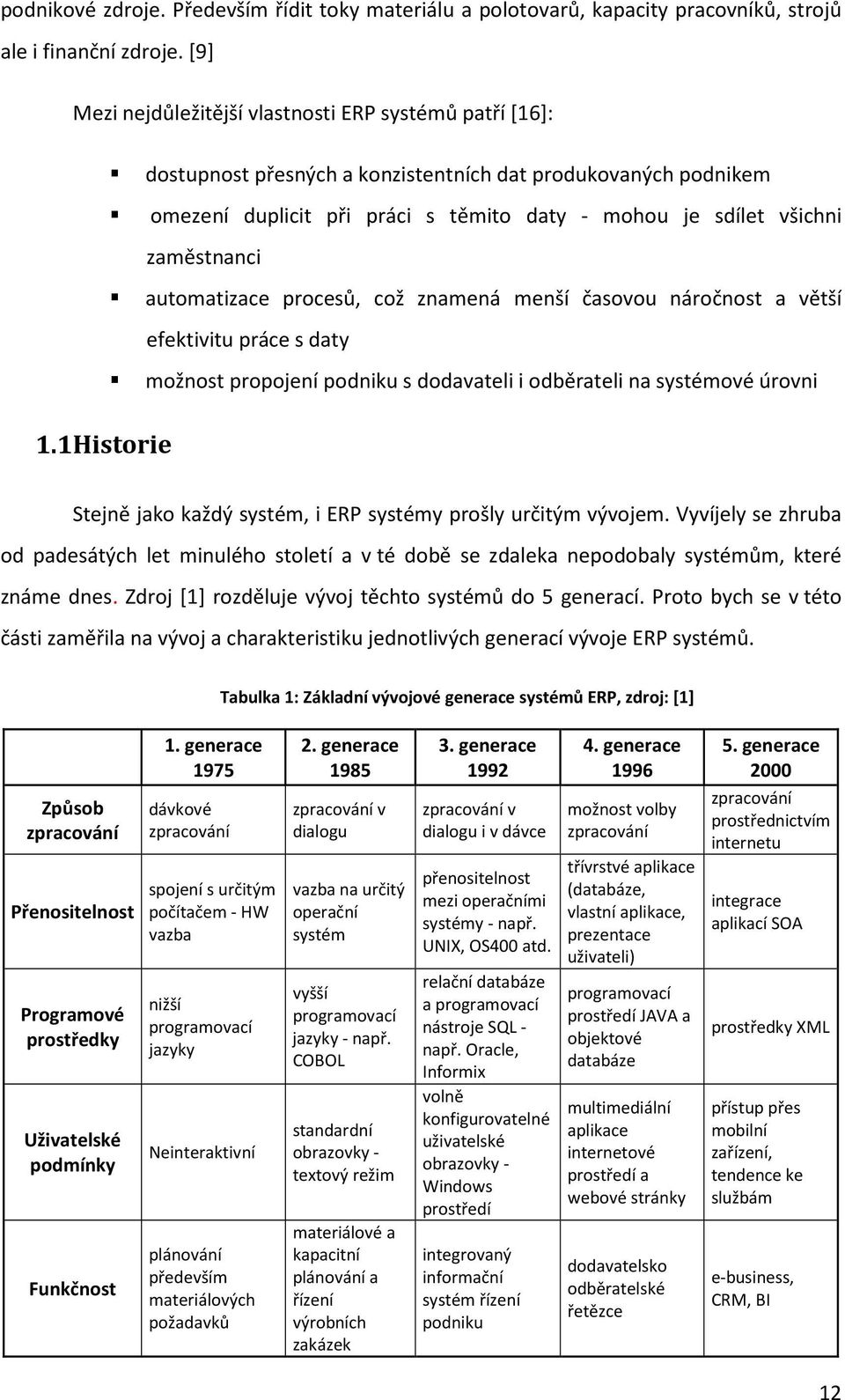 zaměstnanci automatizace procesů, což znamená menší časovou náročnost a větší efektivitu práce s daty možnost propojení podniku s dodavateli i odběrateli na systémové úrovni 1.