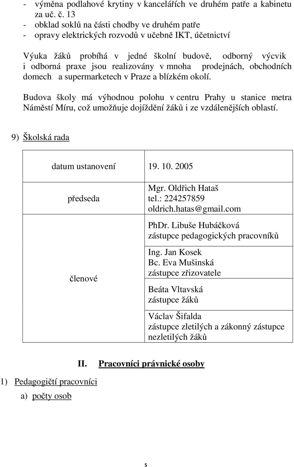 mnoha prodejnách, obchodních domech a supermarketech v Praze a blízkém okolí.