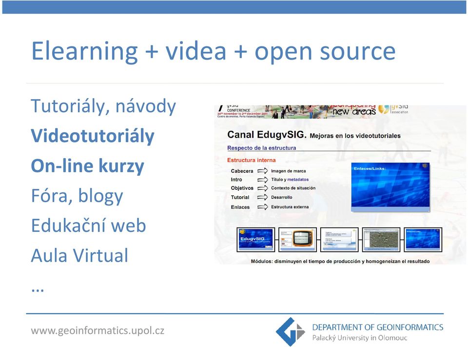 Videotutoriály On-line kurzy