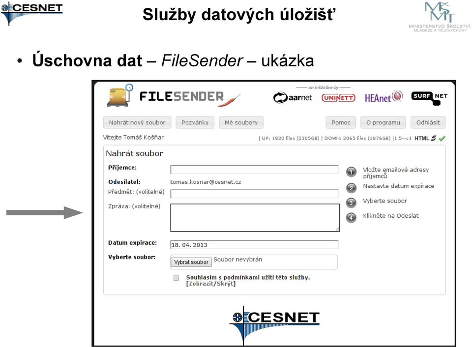 úložišť