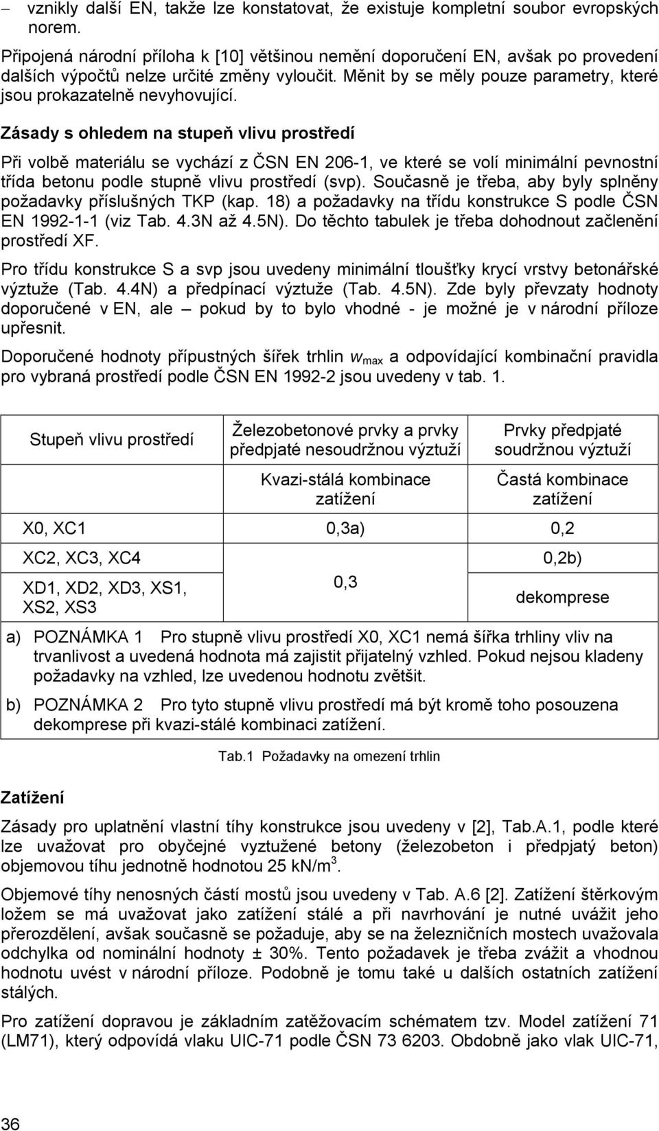 Zásady s ohledem na stupeň vlvu prostředí Př volbě materálu se vychází z ČSN EN 206-, ve které se volí mnmální pevnostní třída betonu podle stupně vlvu prostředí (svp).