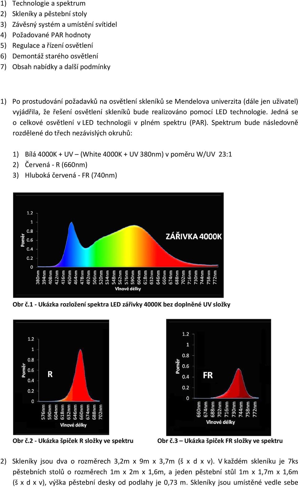 Jedná se o celkové osvětlení v LED technologii v plném spektru (PAR).