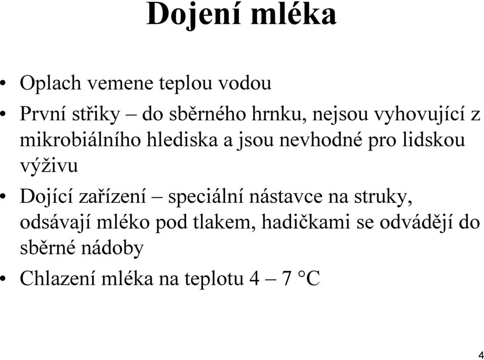 výživu Dojící zařízení speciální nástavce na struky, odsávají mléko pod