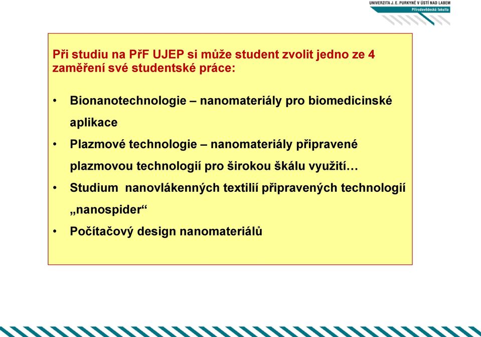 technologie nanomateriály připravené plazmovou technologií pro širokou škálu využití