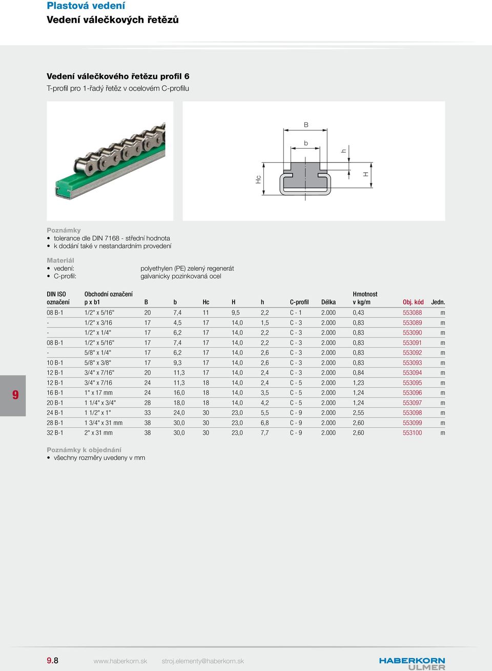 000 0,83 55300 m 08-1 1/2" x 5/16" 17 7,4 17 14,0 2,2 C - 3 2.000 0,83 55301 m - 5/8" x 1/4" 17 6,2 17 14,0 2,6 C - 3 2.000 0,83 55302 m 10-1 5/8" x 3/8" 17,3 17 14,0 2,6 C - 3 2.