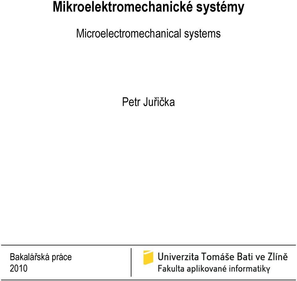 Microelectromechanical