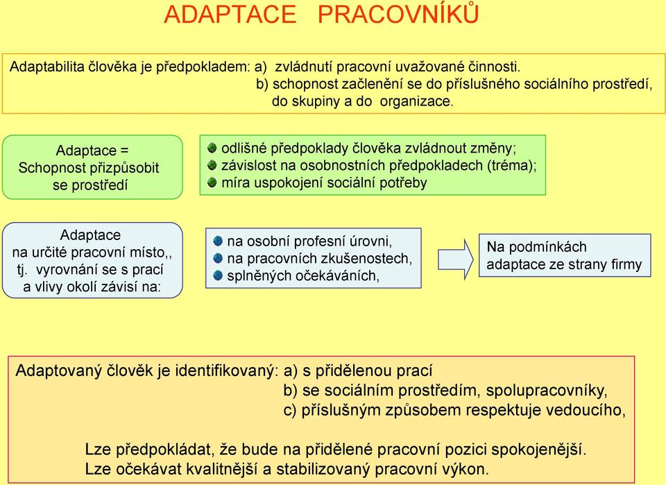 pracovní místo,, tj.