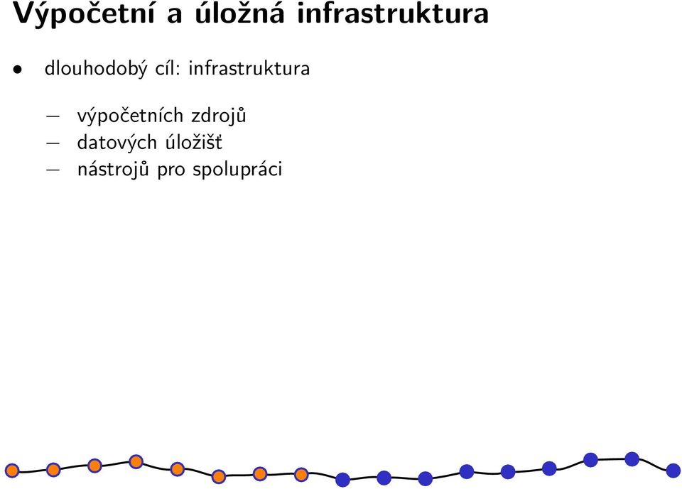 infrastruktura výpočetních