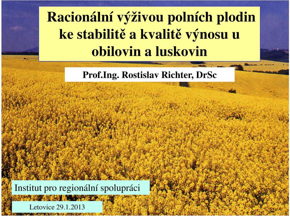 luskovin Prof.Ing.