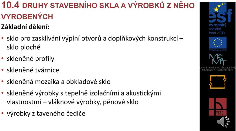 skleněné tvárnice skleněná mozaika a obkladové sklo skleněné výrobky s tepelně