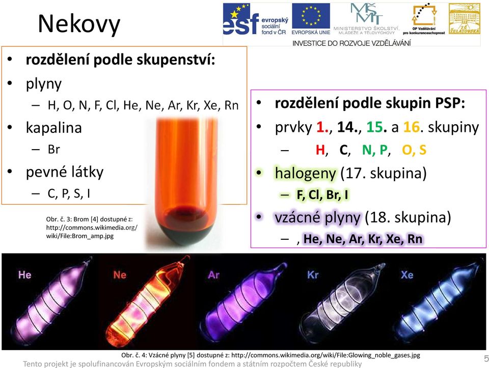 jpg rozdělení podle skupin PSP: prvky1.,14.,15. a16. skupiny H, C, N, P, O, S halogeny (17.