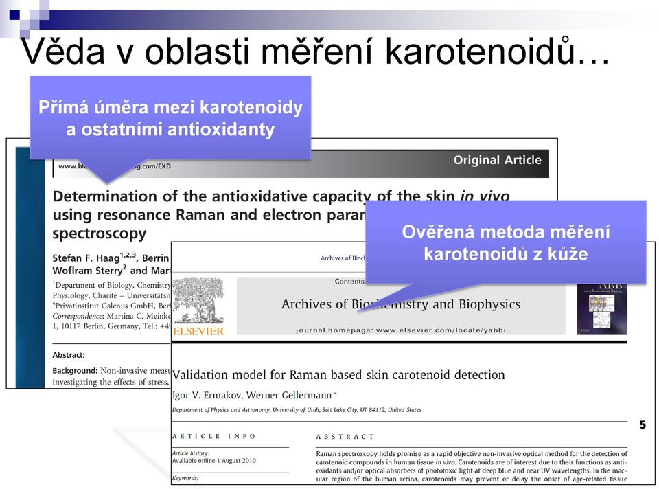 karotenoidy a ostatními