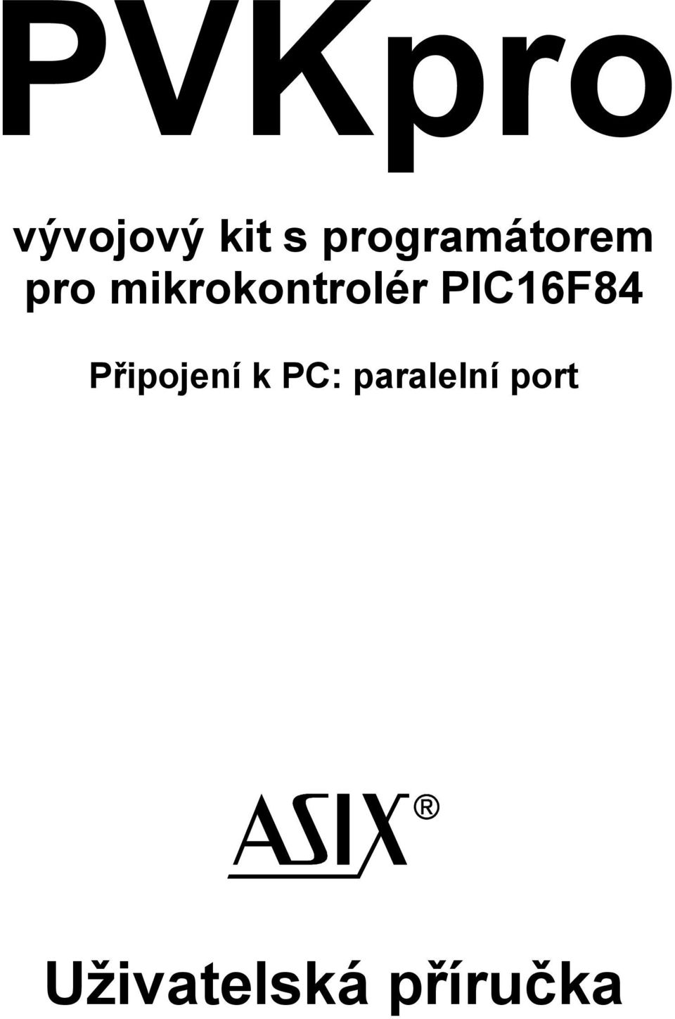 mikrokontrolér PIC16F84