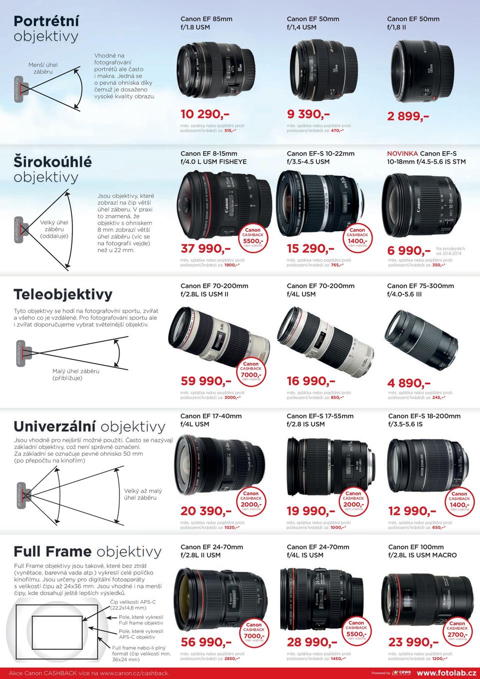 5-4.5 USM NOVINKA EF-S 10-18mm f/4.5-5.6 IS STM Fotoaparát Velký úhel záběru (oddaluje) Jsou objektivy, které zobrazí na čip větší úhel záberu.