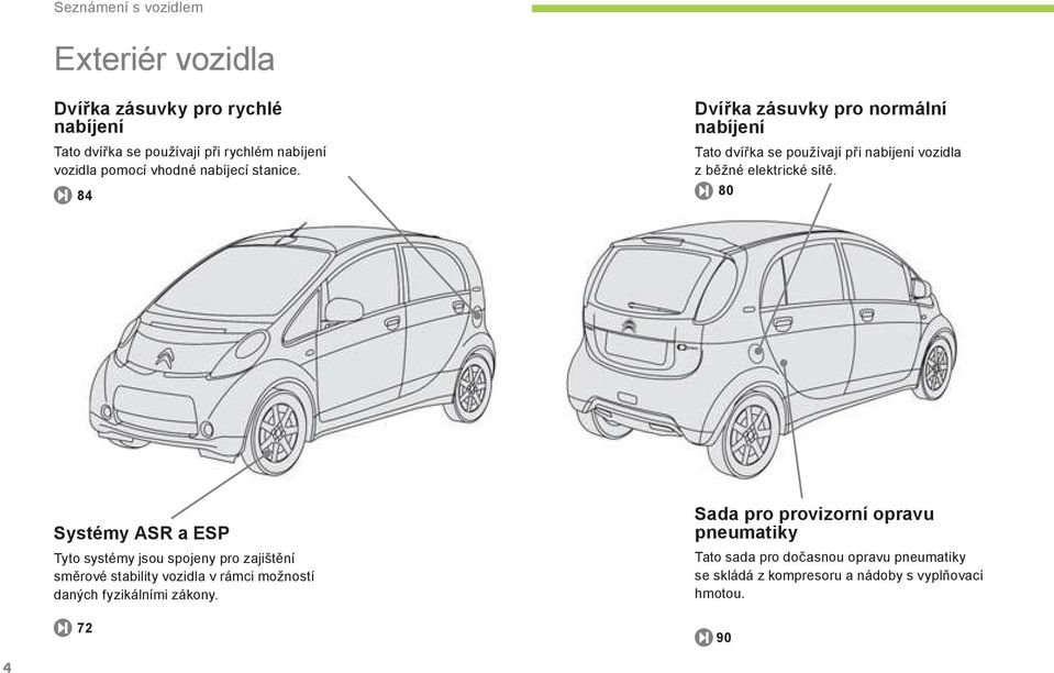 80 Systémy ASR a ESP Tyto systémy jsou spojeny pro zajištění směrové stability vozidla v rámci možností daných fyzikálními zákony.