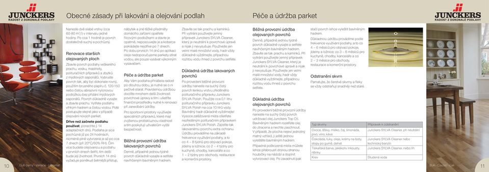 Vybruste povrch tak, aby byl dokonale rovný, použitím brusného papíru č. 120-150 nebo čistou abrazivní nylonovou podložkou bez přidání mýdlových saponátů. Povrch důkladně vysajte a zbavte prachu.