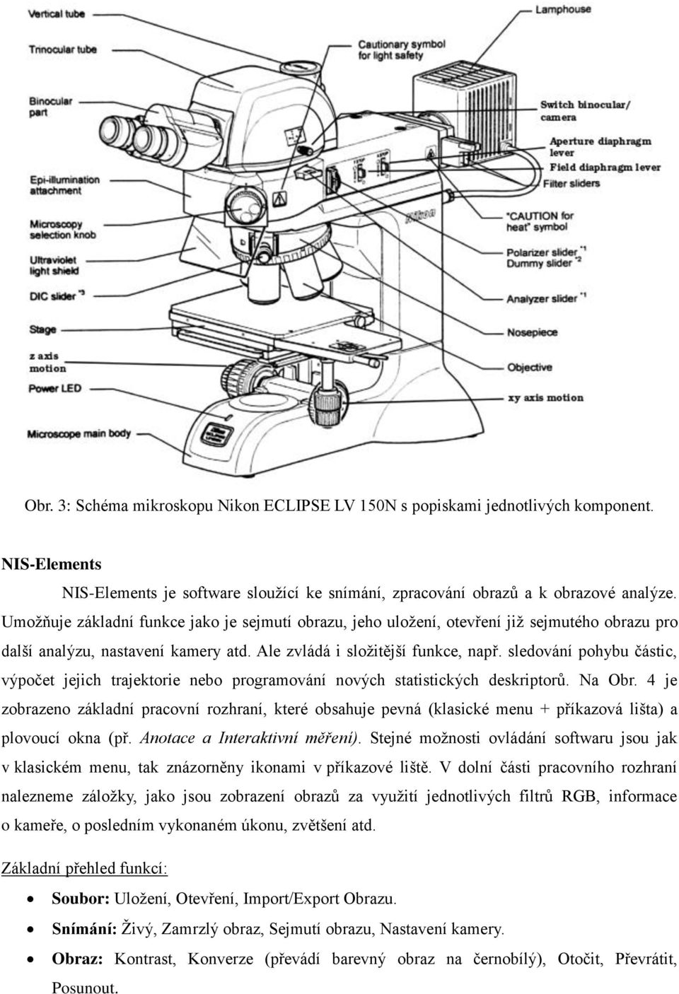 sledování pohybu částic, výpočet jejich trajektorie nebo programování nových statistických deskriptorů. Na Obr.