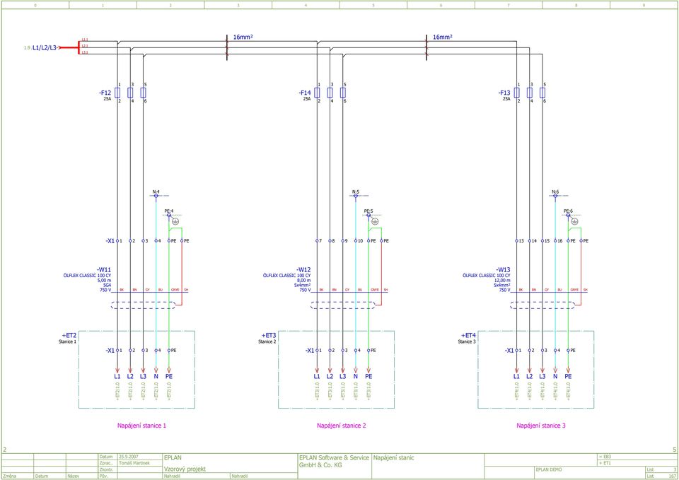 Stanice +ET Stanice -X -X -X L L L N L L L N L L L N +ET/.0 +ET/.0 +ET/.0 +ET/.0 +ET/.0 +ET/.0 +ET/.0 +ET/.0 +ET/.0 +ET/.0 +ET/.0 +ET/.0 +ET/.0 +ET/.0 +ET/.0 Napájení stanice Napájení stanice Napájení stanice.