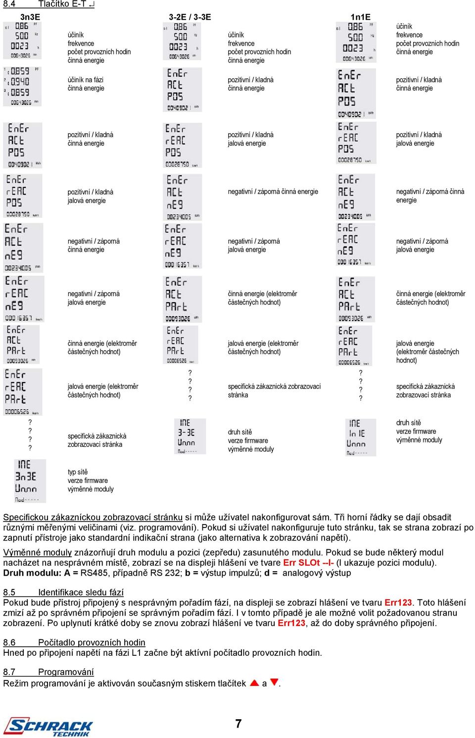 / záporná negativní / záporná (elektroměr částečných hodnot) (elektroměr částečných hodnot) (elektroměr částečných hodnot) (elektroměr částečných hodnot) (elektroměr částečných hodnot) (elektroměr