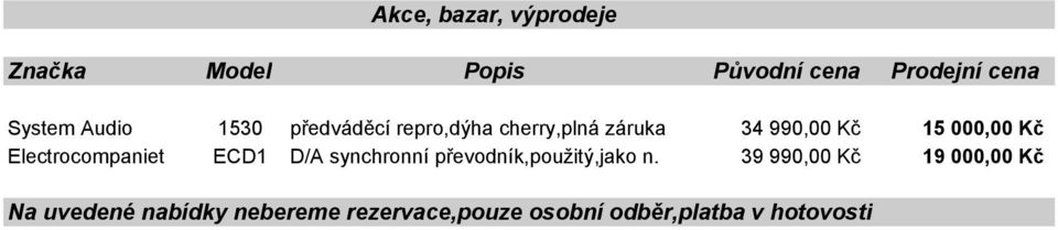 Electrocompaniet ECD1 D/A synchronní převodník,použitý,jako n.