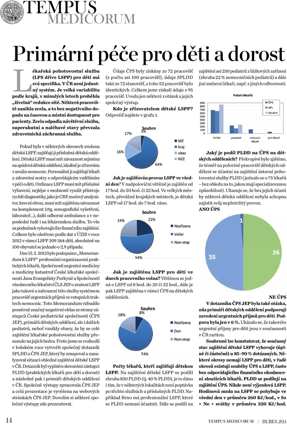 Zcela odpadla návštěvní služba, superakutní a naléhavé stavy převzala zdravotnická záchranná služba.