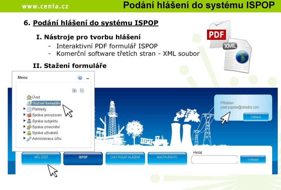 systému ISPOP - Interaktivní PDF formulář ISPOP -