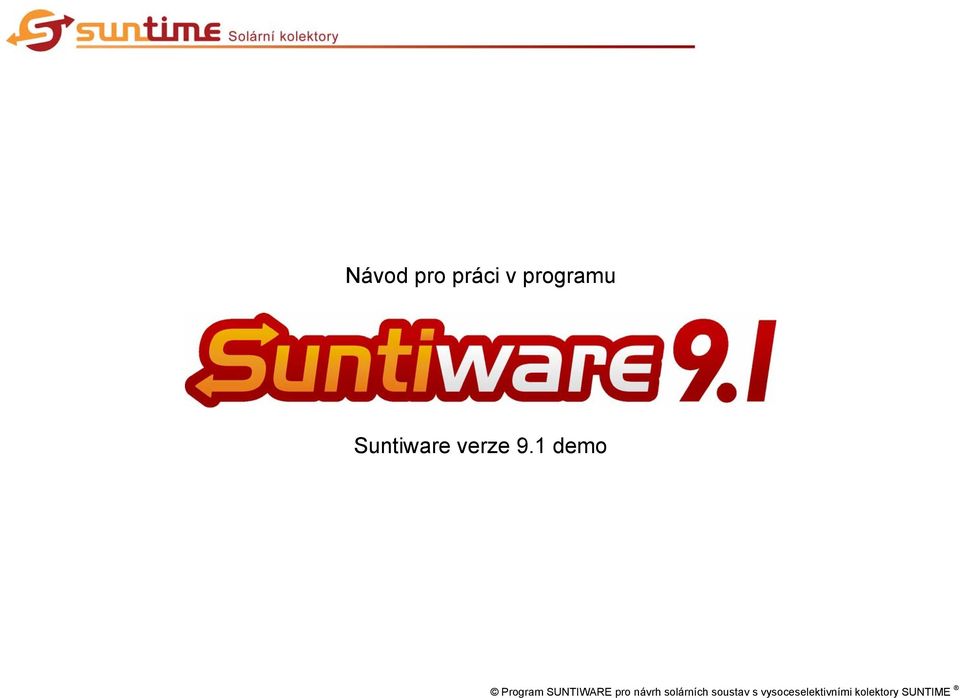 1 demo Program SUNTIWARE pro