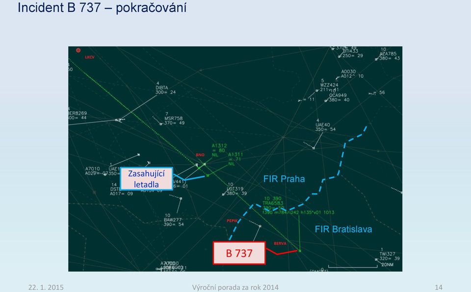 FIR Bratislava B 737 22. 1.