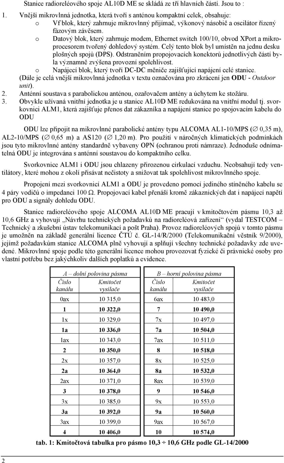 o Datový blok, který zahrnuje modem, Ethernet switch 100/10, obvod XPort a mikroprocesorem tvořený dohledový systém. Celý tento blok byl umístěn na jednu desku plošných spojů (DPS).