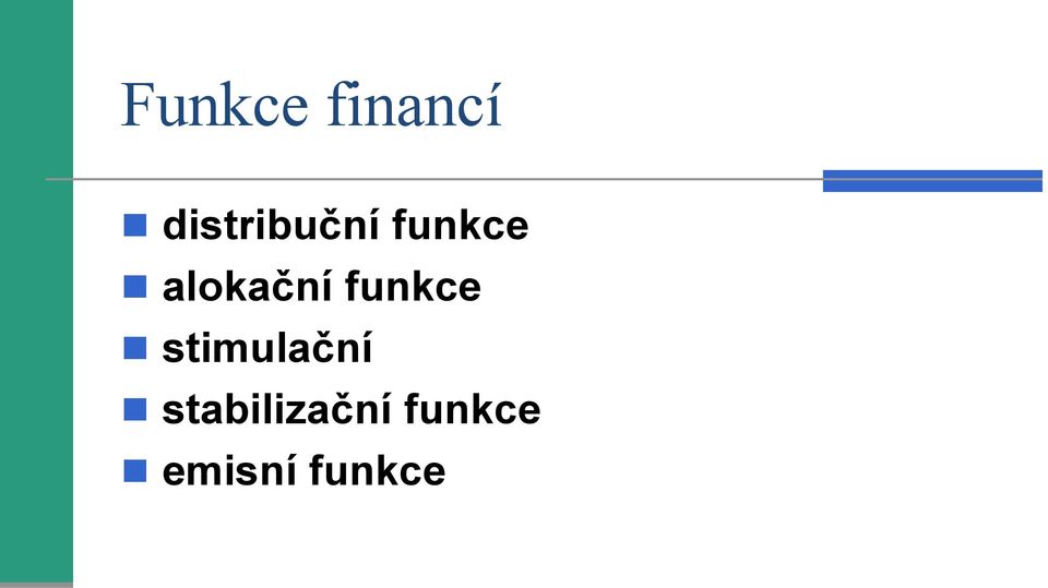 alokační funkce