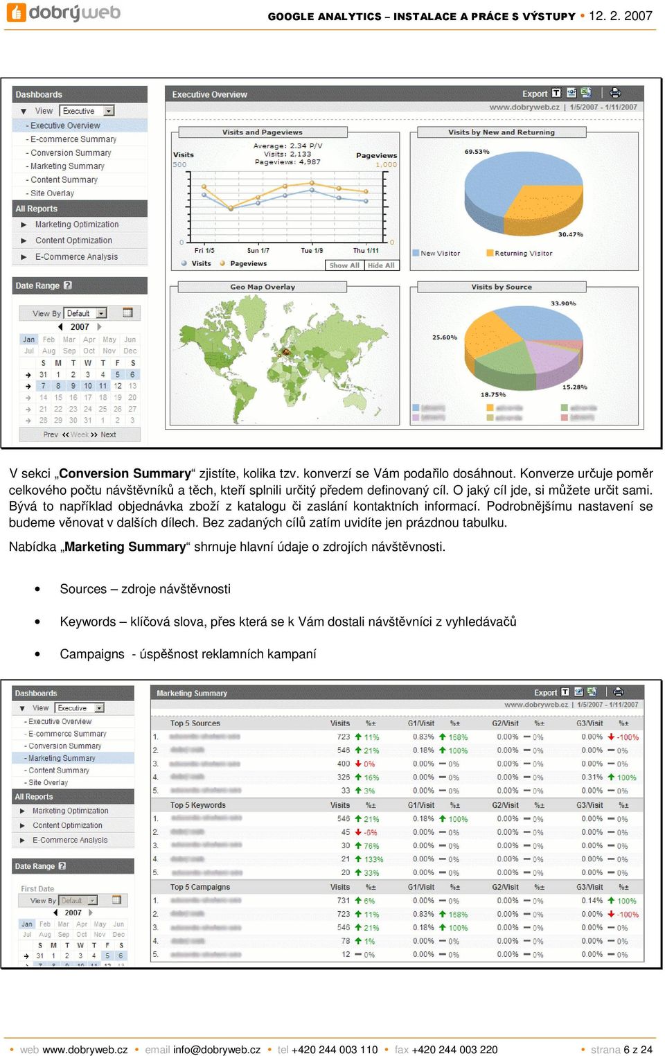 Bývá to například objednávka zboží z katalogu či zaslání kontaktních informací. Podrobnějšímu nastavení se budeme věnovat v dalších dílech.