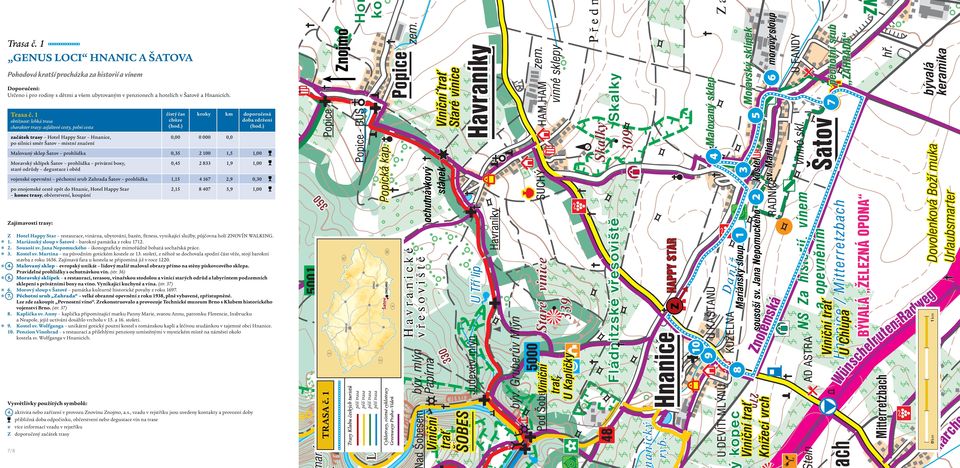 cesty, polní cesta.... / pěchotní srub AHRADA morový sloup keramika aktivita nebo zařízení v provozu novínu nojmo, a.s., vzadu v rejstříku jsou uvedeny kontakty a provozní doby doporučený začátek trasy TRASA č.