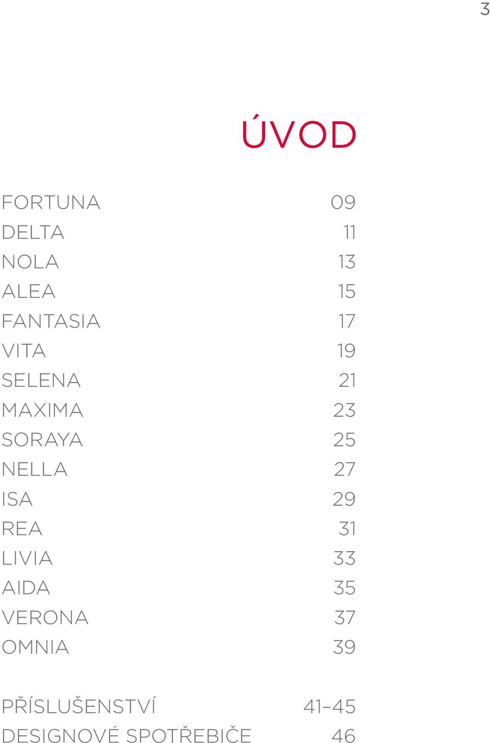 25 NELLA 27 Isa 29 REA 31 Livia 33 Aida 35