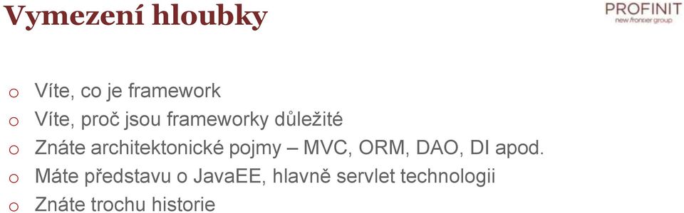 pjmy MVC, ORM, DAO, DI apd.