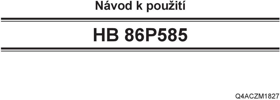 HB 86P585