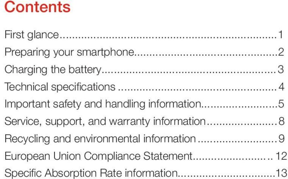 ..5 Service, support, and warranty information.