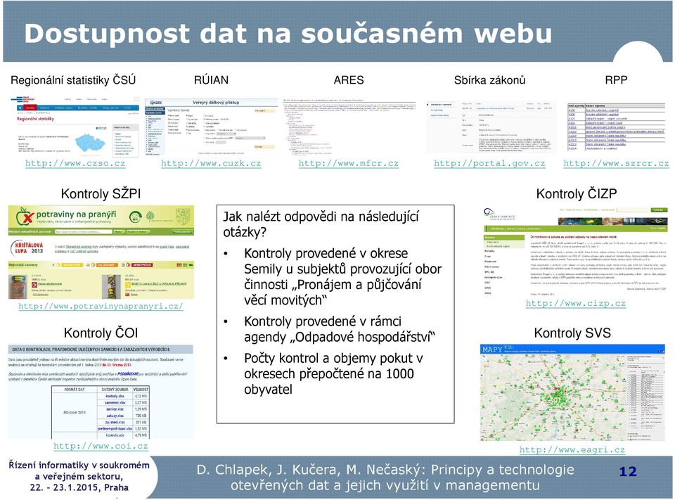 Kontroly provedené v okrese Semily u subjektů provozující obor činnosti Pronájem a půjčování věcí movitých Kontroly provedené v rámci agendy Odpadové