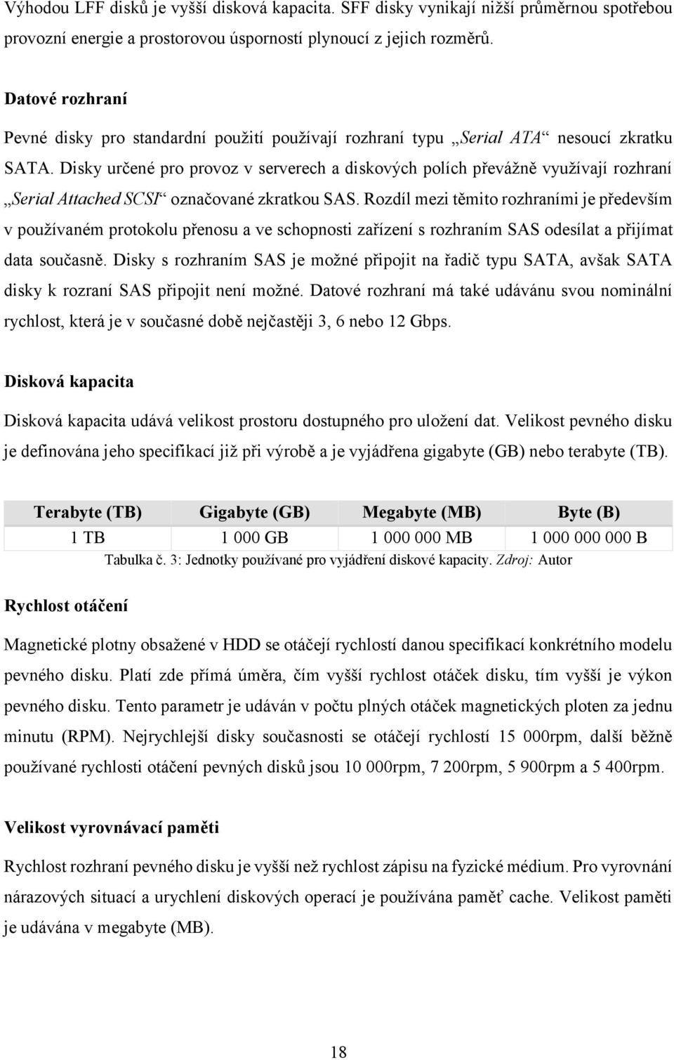 Disky určené pro provoz v serverech a diskových polích převážně využívají rozhraní Serial Attached SCSI označované zkratkou SAS.