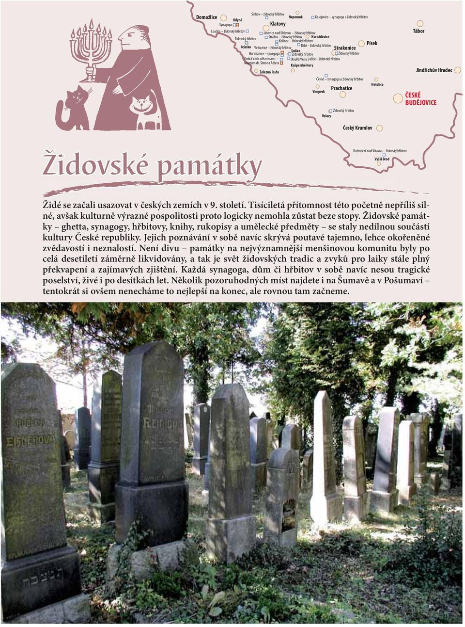 Šimona Adlera Kašperské Hory Železná Ruda Kasejovice synagoga a židovský hřbitov Dlouhá Ves u Sušice židovský hřbitov Čkyně synagoga a židovský hřbitov Vimperk Prachatice Židovský hřbitov Volary