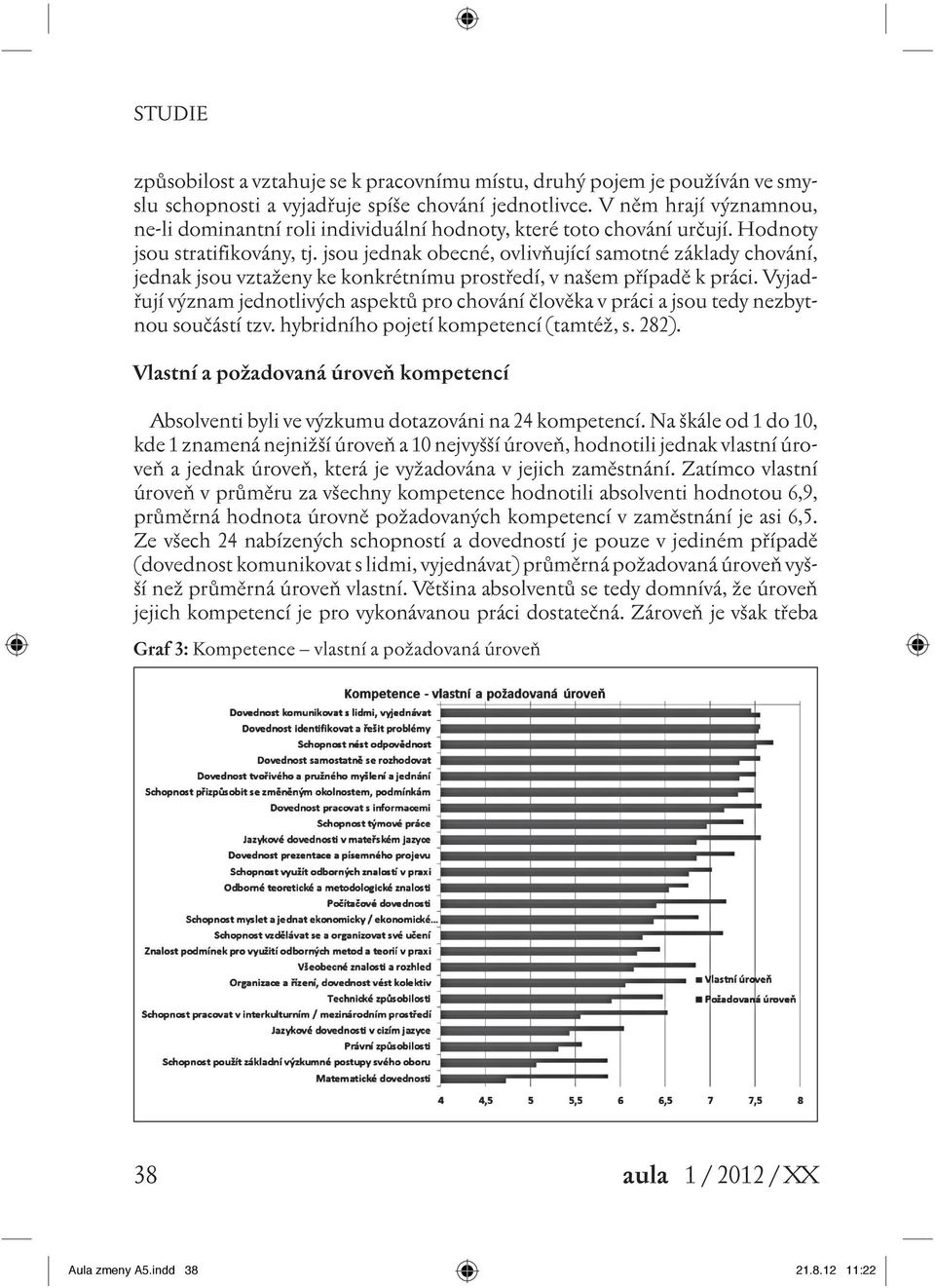 jsou jednak obecné, ovlivňující samotné základy chování, jednak jsou vztaženy ke konkrétnímu prostředí, v našem případě k práci.