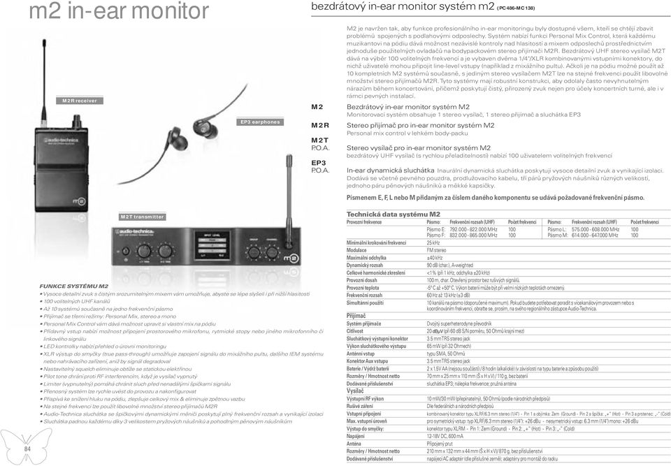 Systém nabízí funkci Personal Mix Control, která každému muzikantovi na pódiu dává možnost nezávislé kontroly nad hlasitostí a mixem odposlechů prostřednictvím jednoduše použitelných ovladačů na