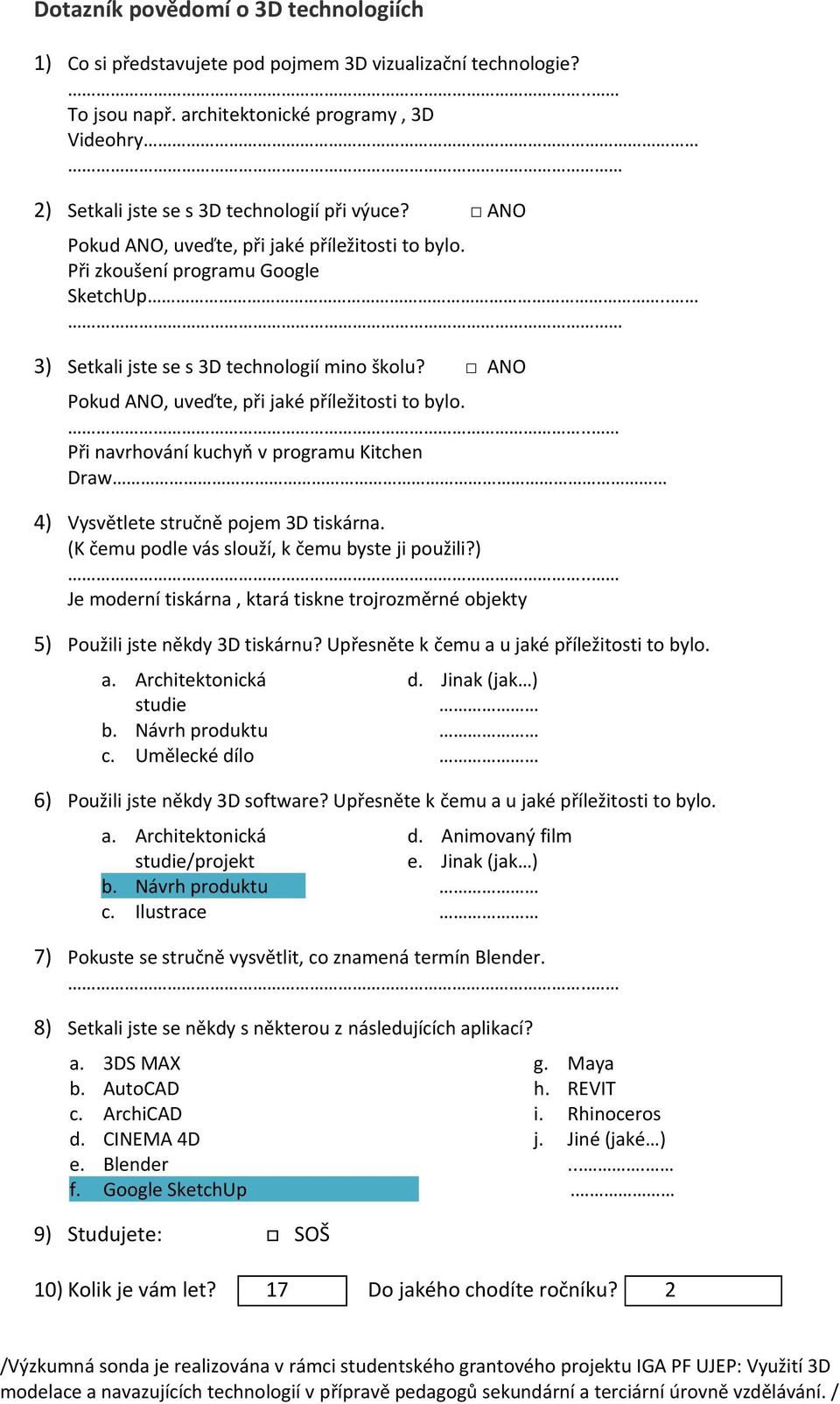 . Při navrhování kuchyň v programu Kitchen Draw.