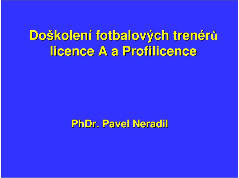 licence A a