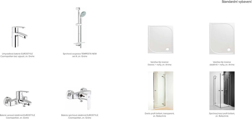 Grohe Sprchová souprava TEMPESTA NEW set III, zn.