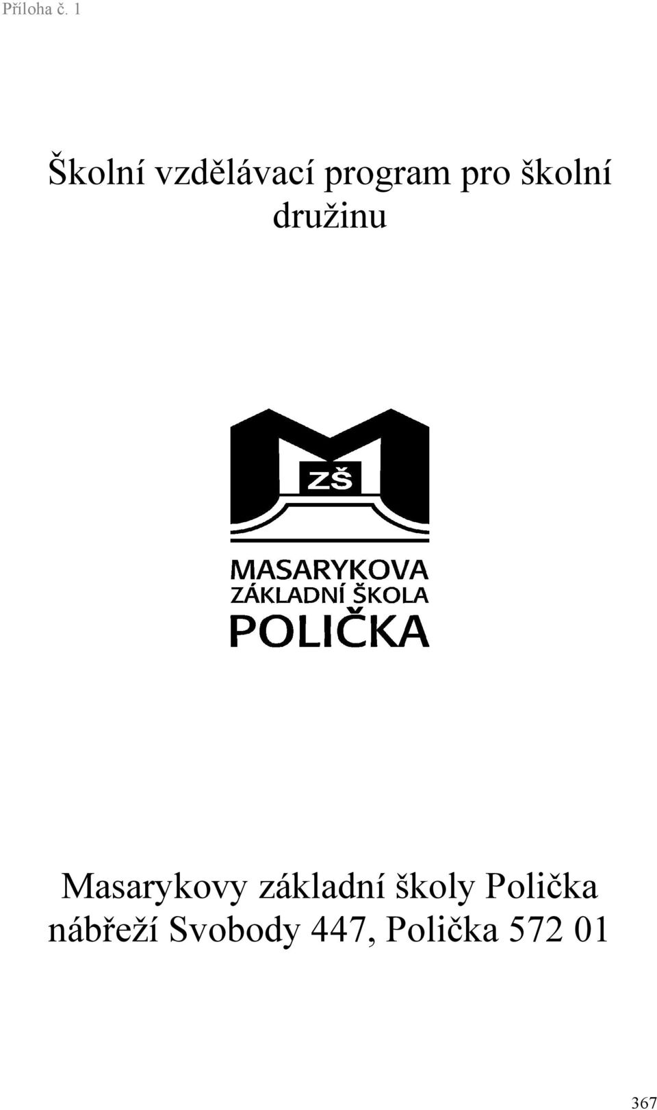 základní školy Polička