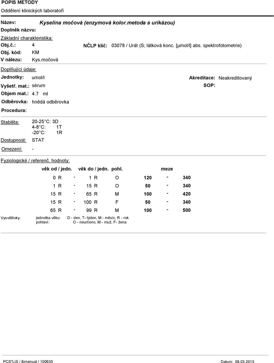 7 ml dběrovka: hnědá odběrovka 2025 C: 3D 48 C: 1T 20 C: 1 STAT 0 1 15 15 65 1 15 65 100